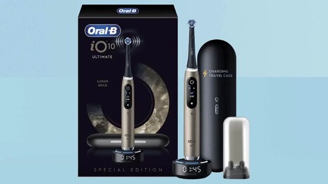 Gold-Hued Smart Toothbrushes