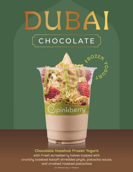 Dubai-Style Frozen Yogurts