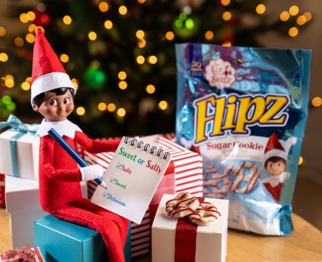 Festive Fudge Pretzel Snacks