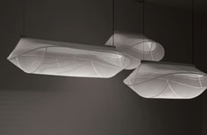 3D-Printed Cloud-Like Pendant Lights