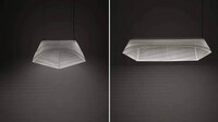 3D-Printed Cloud-Like Pendant Lights Image 2