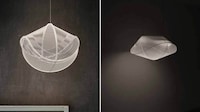 3D-Printed Cloud-Like Pendant Lights Image 3