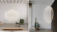 3D-Printed Cloud-Like Pendant Lights Image 4