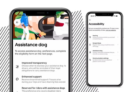 Assistance Dog-Focused Rideshares