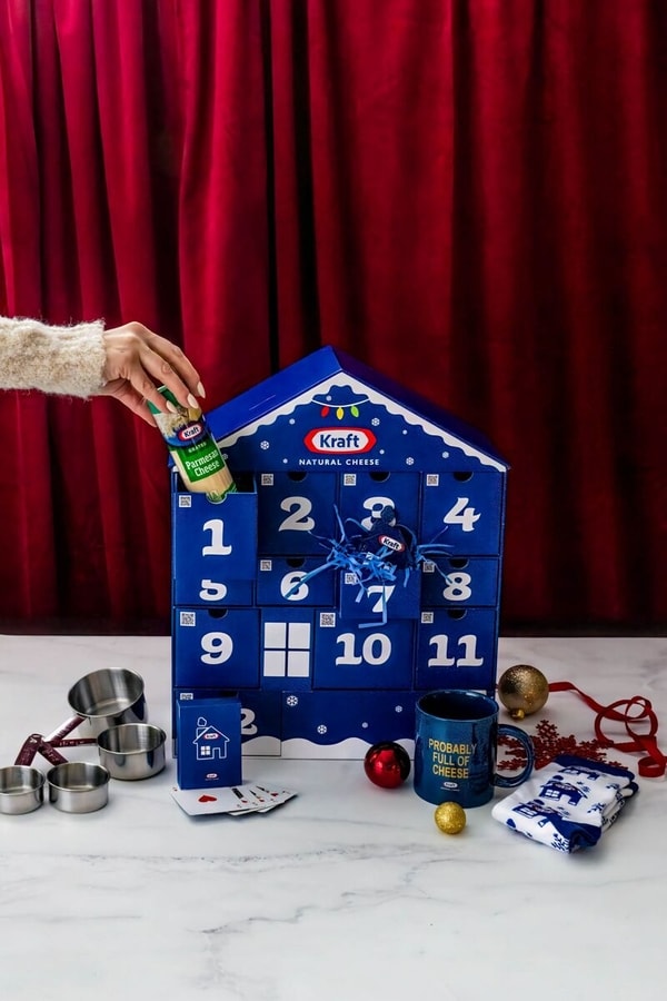 Cheese-Themed Advent Calendars