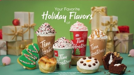 Cookie-Themed QSR Cafe Menus