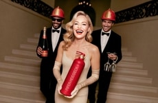 Vintage Fire Extinguisher Champagnes