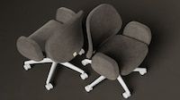 Modular Circular Design Chairs Image 4