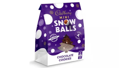 Snowball-Inspired Chocolate Cookies