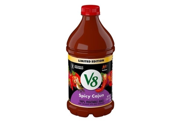 Hearty Spice-Forward Juices : V8 Spicy Cajun