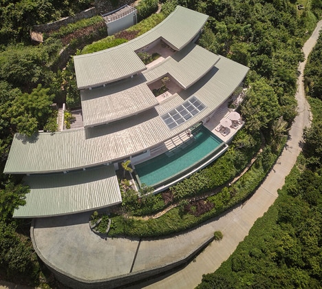 Layered Hillside Villas