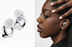 Crystal-Embellished Earwear