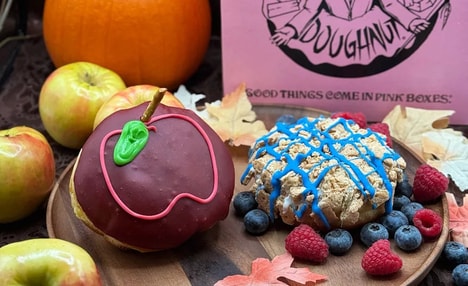 Fall-Themed Donut Menus
