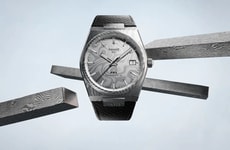 High-End Metallic Timepiece Models