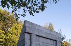 Forested Concrete Pavilions