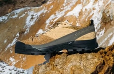 Earth-Toned Trail Sneakers