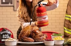 Gravy-Filled Fire Extinguishers
