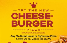 Holiday-Ready Burger-Inspired Pizzas