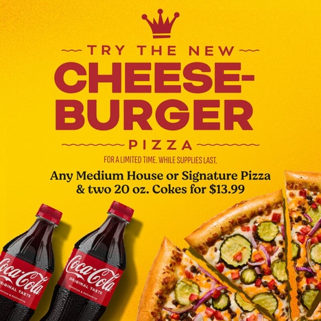 Holiday-Ready Burger-Inspired Pizzas