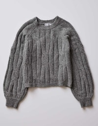 Sustainable Cable Knitwear Image 1