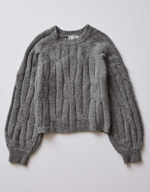 Sustainable Cable Knitwear