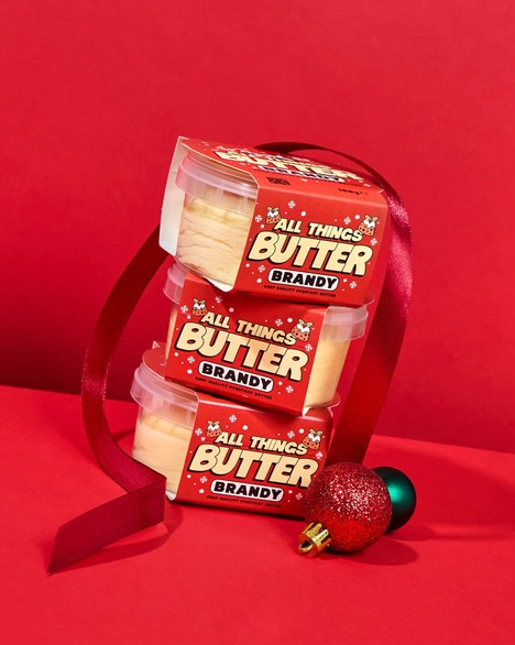 Festive Brandy-Flavored Butters