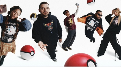 Collaborative Anime-Forward Apparel Lines