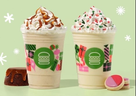 Festive Pudding QSR Milkshakes