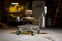 Beer-Branded Shop Stools Image 1