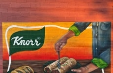 Food-Inspired Street Art