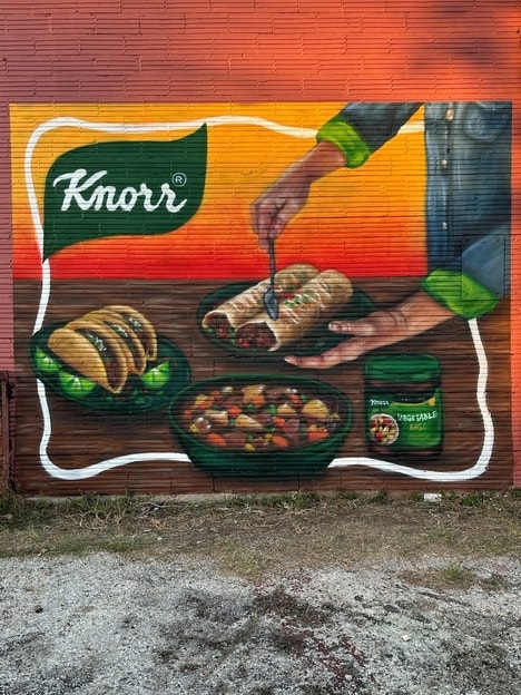 Food-Inspired Street Art