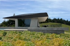 Modern Hybrid Wine-Tasting Pavilions