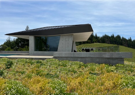 Modern Hybrid Wine-Tasting Pavilions