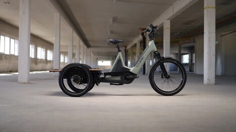 Tilting Cargo-Friendly eTrikes