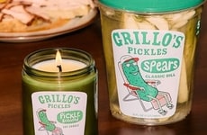 Branded Pickle-Scented Candles
