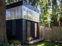 Dual-Workspace Backyard Sheds Image 5