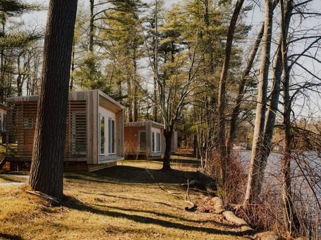 Cedar-Clad Cabin Resorts