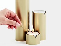 Vertical Tea-Light Holders Image 2