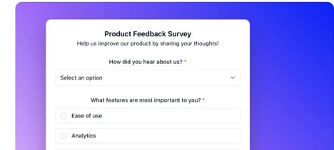 Survey Builder Tools