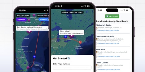 In-Flight Explorer Apps