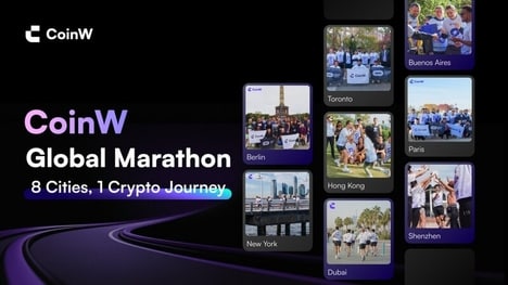 Marathon-Inspired Cryptocurrency Campaigns