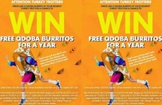 Thanksgiving Run Burrito Campaigns