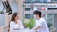 Clip-On AI Translation Earbuds Image 1