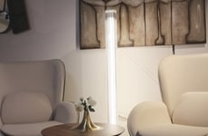 Tubular Totem-Like Floor Lamps