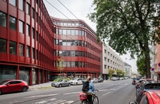 Wavy Contemporary Office Complexes