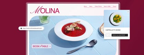 Website-Based Restaurant Customizations