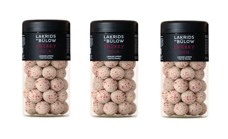 Sour Cherry Licorice Candies