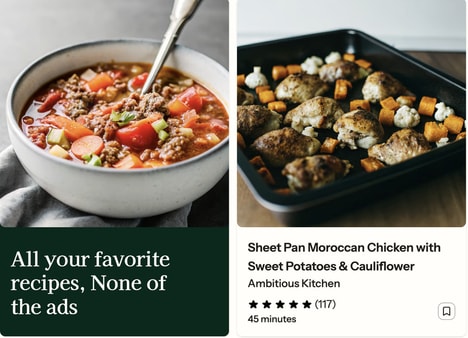 Clean Recipe Management