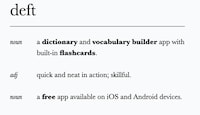 Vocabulary Learning Apps
