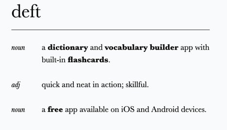 Vocabulary Learning Apps